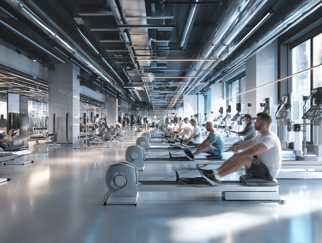 Активні люди різного віку займаються фітнесом та ведуть здоровий спосіб життя